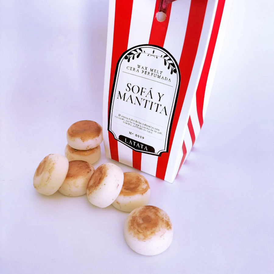 Ceras perfumadas "Sofá y mantita"