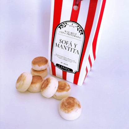 Ceras perfumadas "Sofá y mantita"