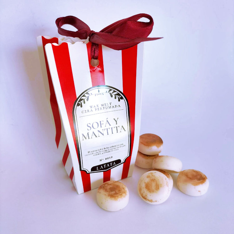 Ceras perfumadas "Sofá y mantita"