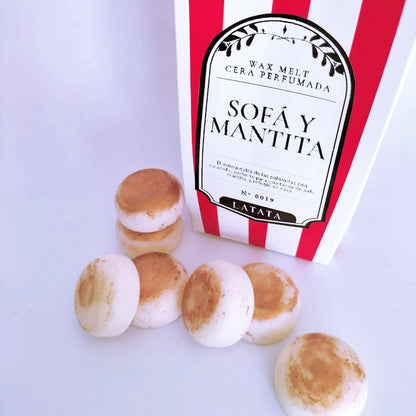 Ceras perfumadas "Sofá y mantita"