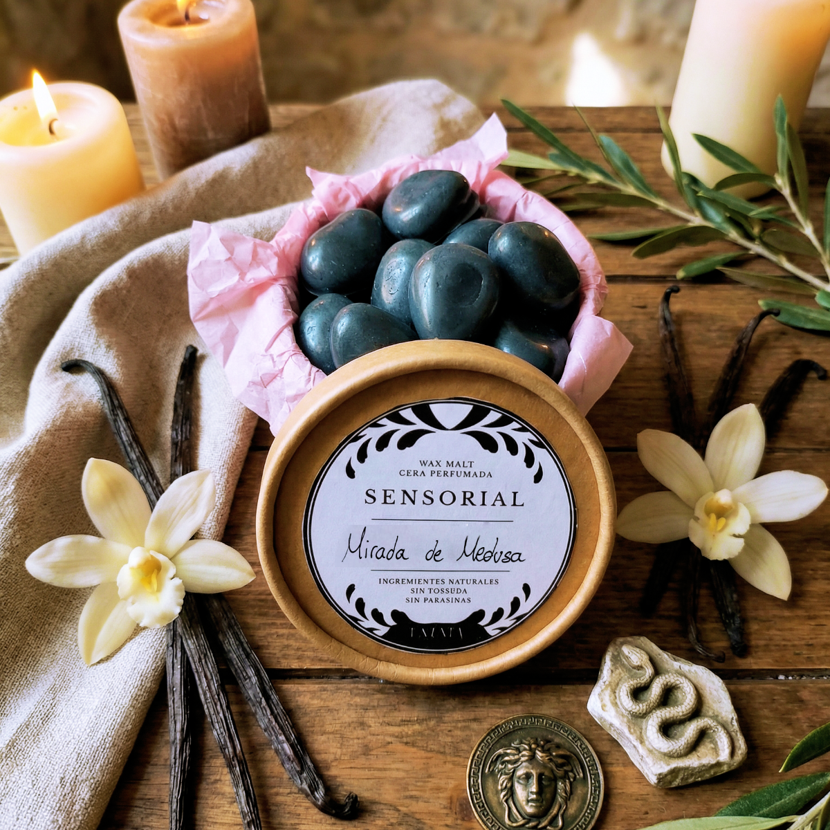 Scented wax melt "Medusa's Gaze"