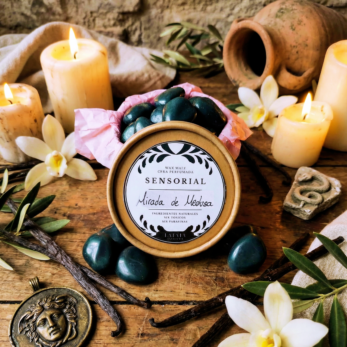 Scented wax melt "Medusa's Gaze"