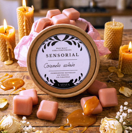 Cera perfumada  "Caramelo Salado"