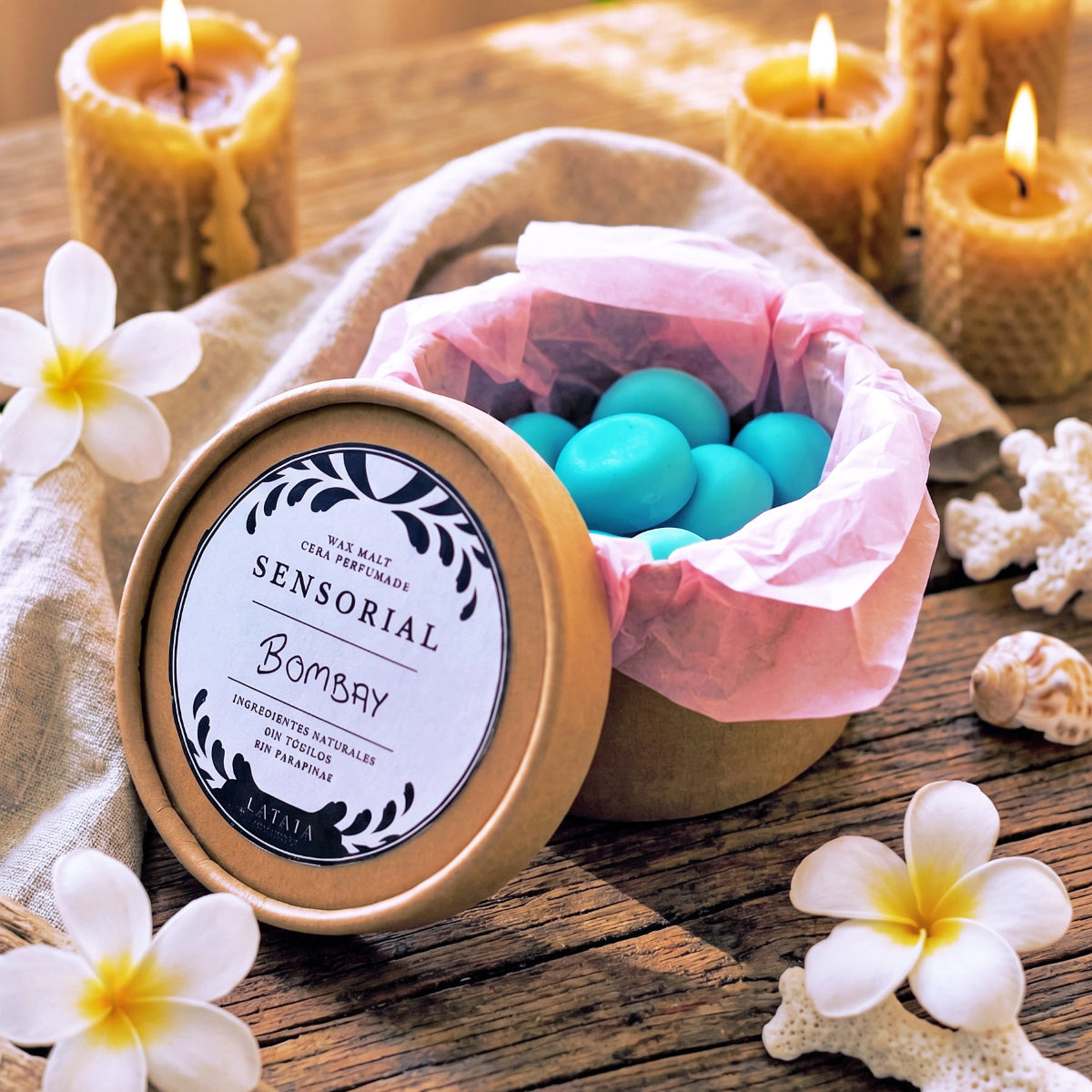 Cera perfumada "Bombay"