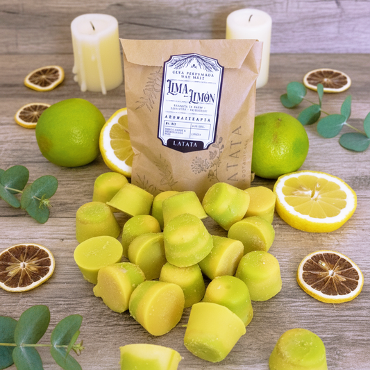 Cera perfumada de Lima-limón