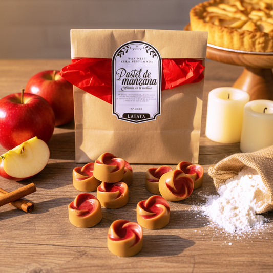 Cera perfumada "Pastel de manzana"