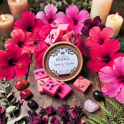 Hibiscus & Ylang-Ylang Scented Wax