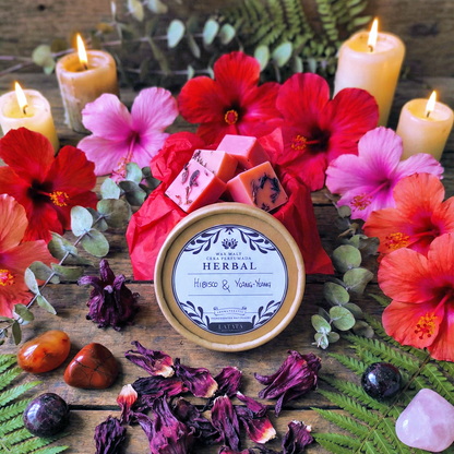 Hibiscus & Ylang-Ylang Scented Wax