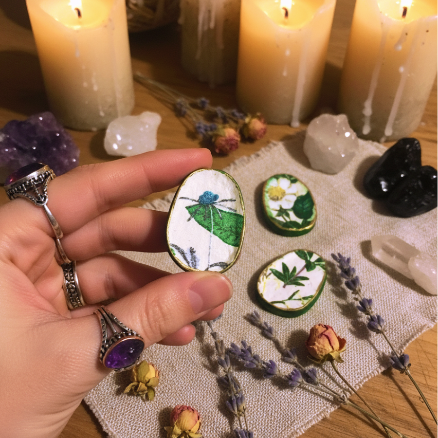 Runas de Bruja Reliquia “Jardín Sagrado”