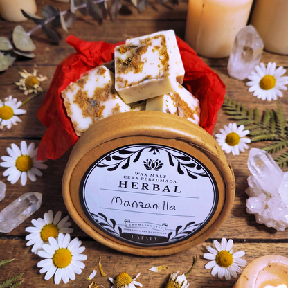 Cera perfumada de Manzanilla