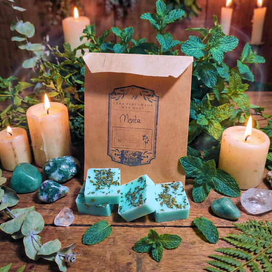 Cera perfumada de Menta