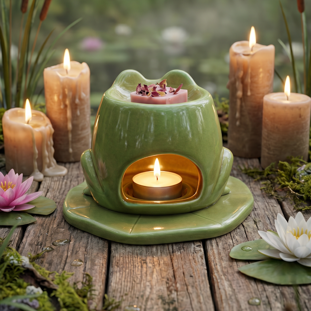 "Water Lily Guardian" Burner