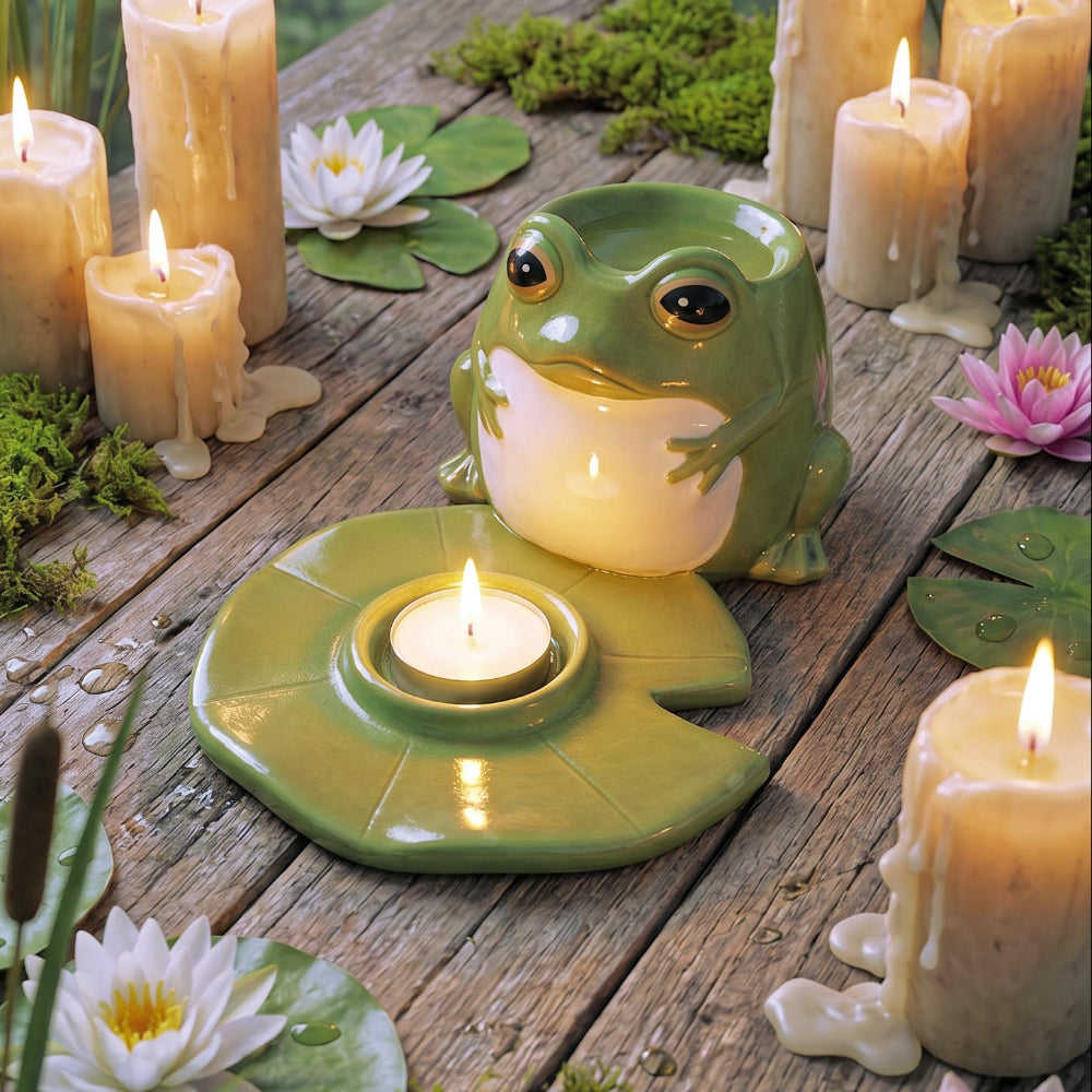 "Water Lily Guardian" Burner
