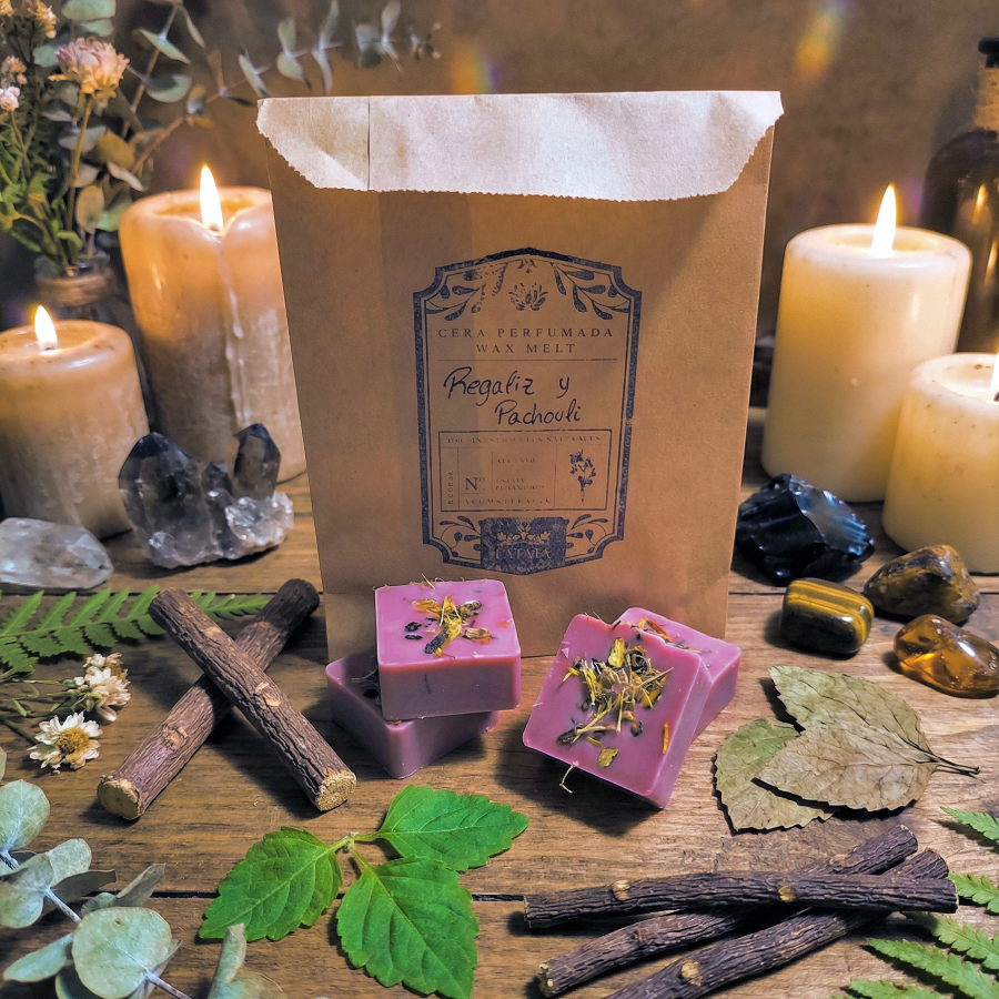Licorice and Patchouli Scented Wax