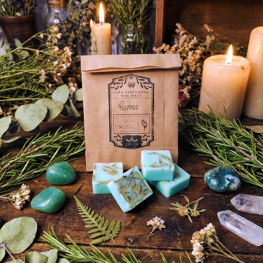 Cera perfumada de Romero