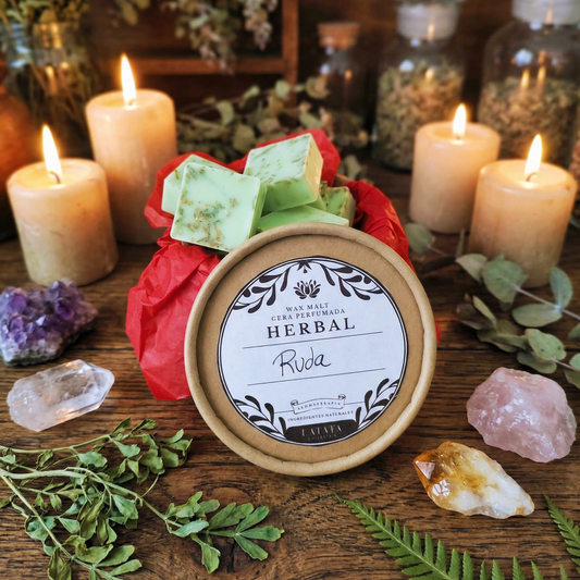 Cera perfumada de Ruda