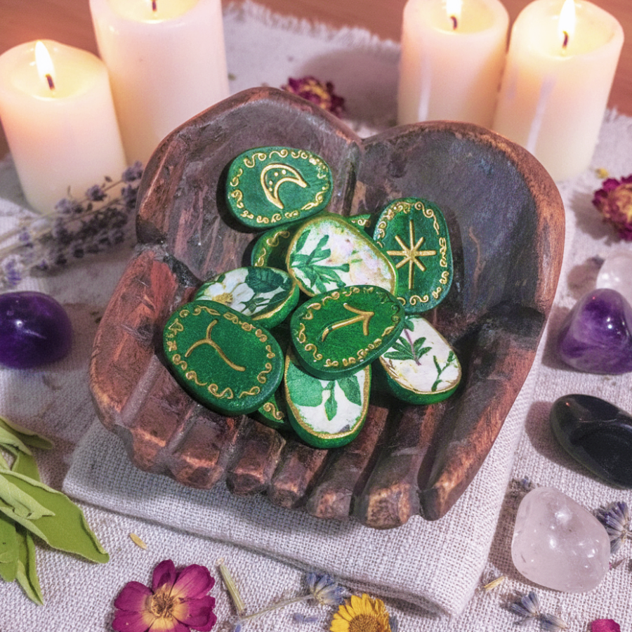 Runas de Bruja Reliquia “Jardín Sagrado”