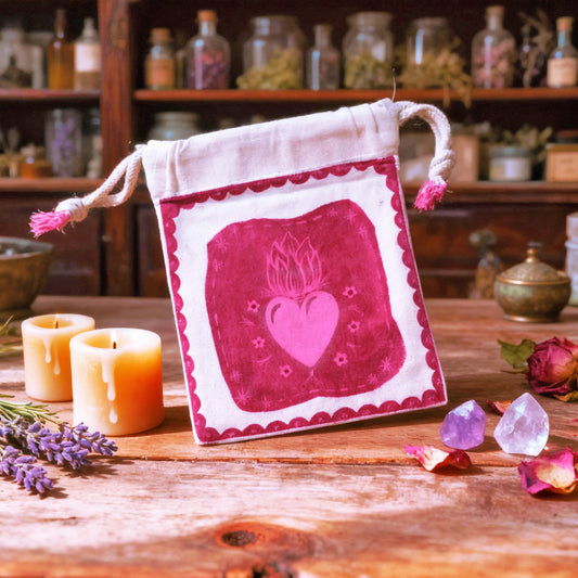 Saquito "Cor Ardens" rojo