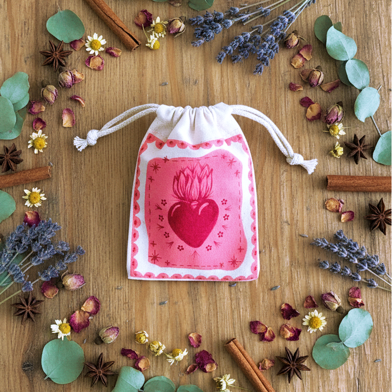 Saquito "Cor Ardens" rosa