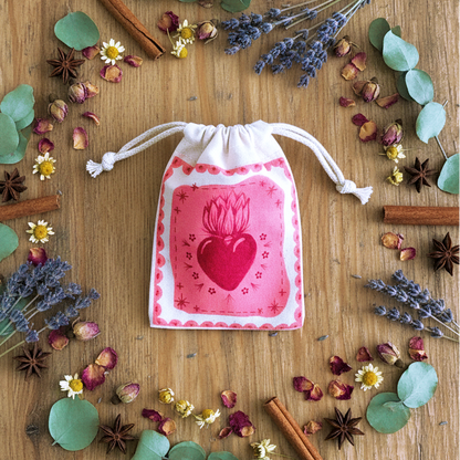 Saquito "Cor Ardens" rosa